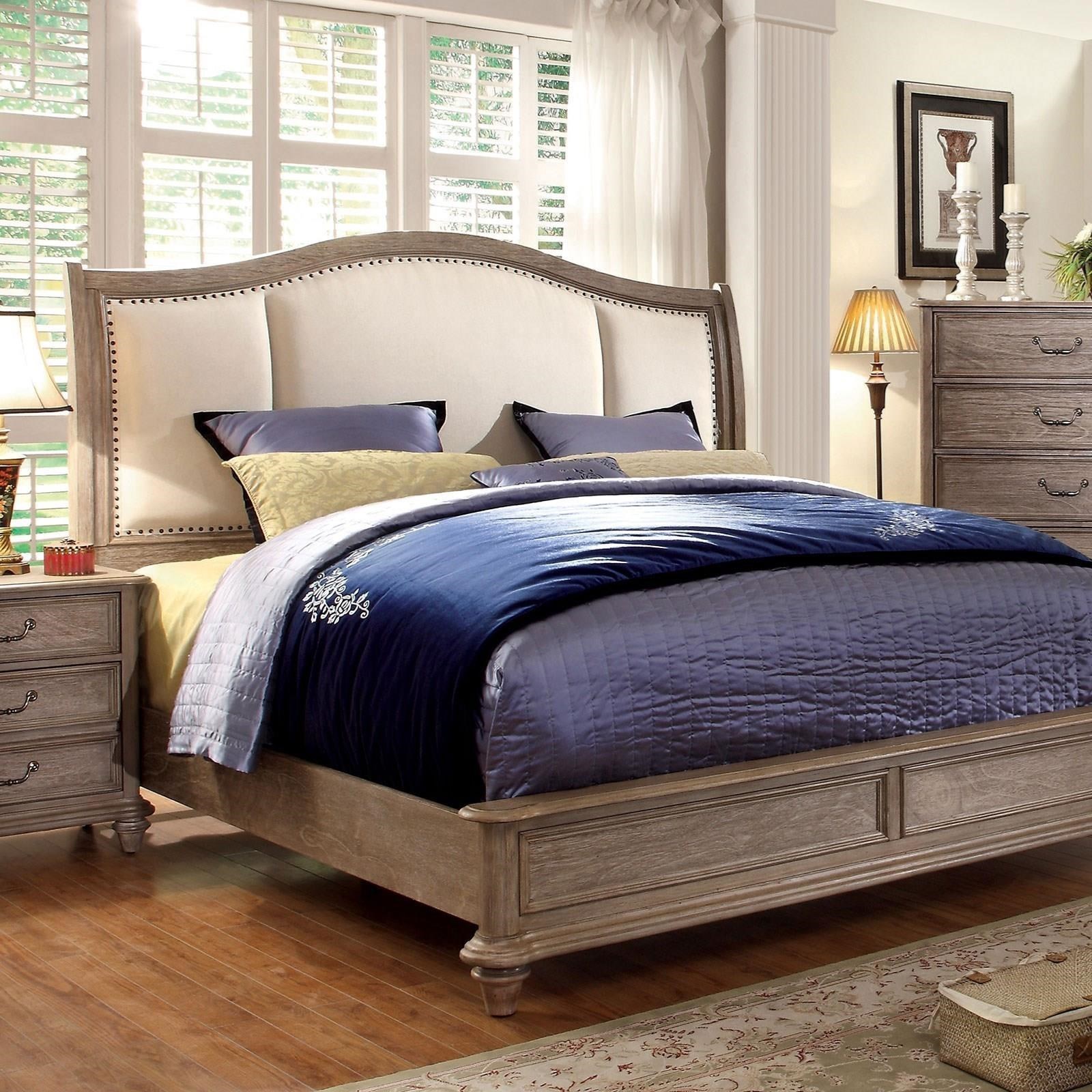 Furniture of America Belgrade II King Bed Dream Home Interiors